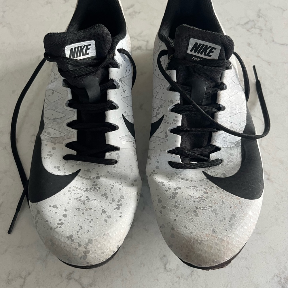 Nike Men's Black and White Shoes